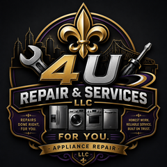 4U Repair & Services logo
